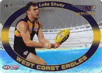 2017 Team Zone AFL Team - Star Wildcards #SW-17 Luke Shuey Front